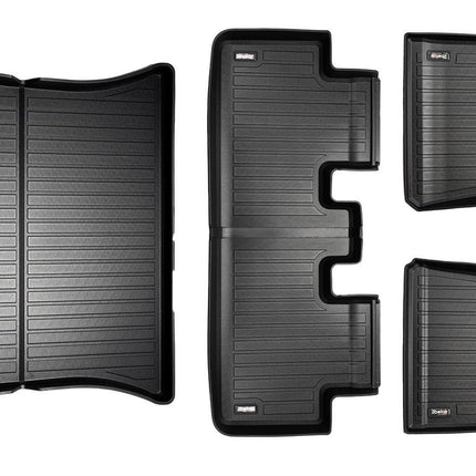 2befair Premium Gummimatten Gesamtset für das Tesla Model Y