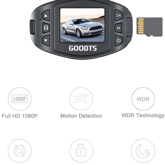1080P Mini Car Camera Dash Cam