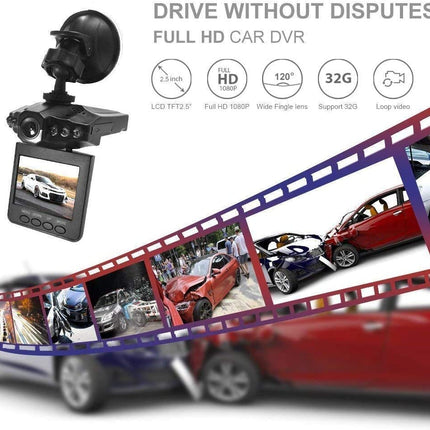 2.5" Wide Angle Car Dash Cam