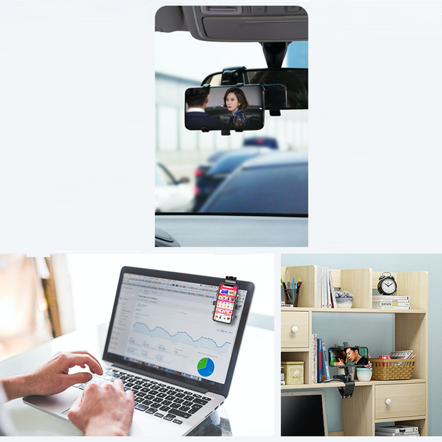 Car Phone Mount Holder with Adjustable Bracket